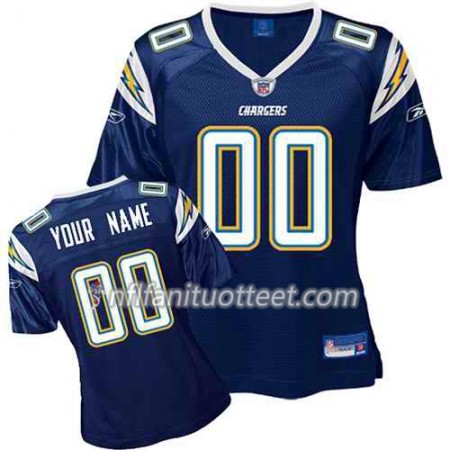 Nainen Los Angeles Chargers NFL Pelipaita Custom Navy 